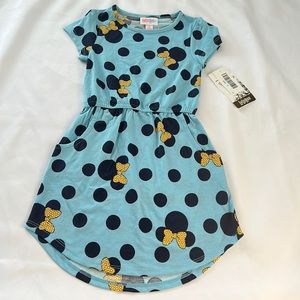 LuLaRoe Girls Mae Dress 4 NWT Disney